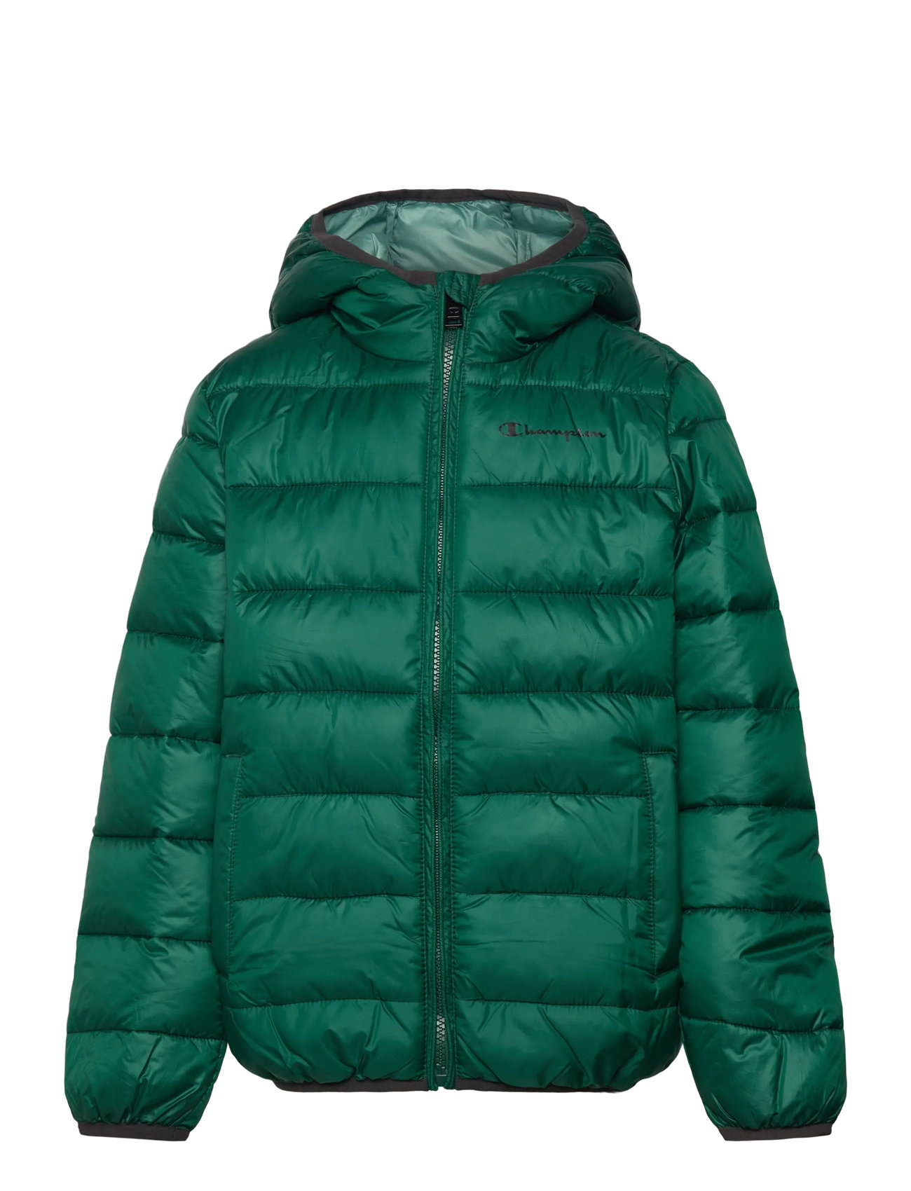 CHAMPION Hooded Jacke Grün - 150-155 - Kinder
