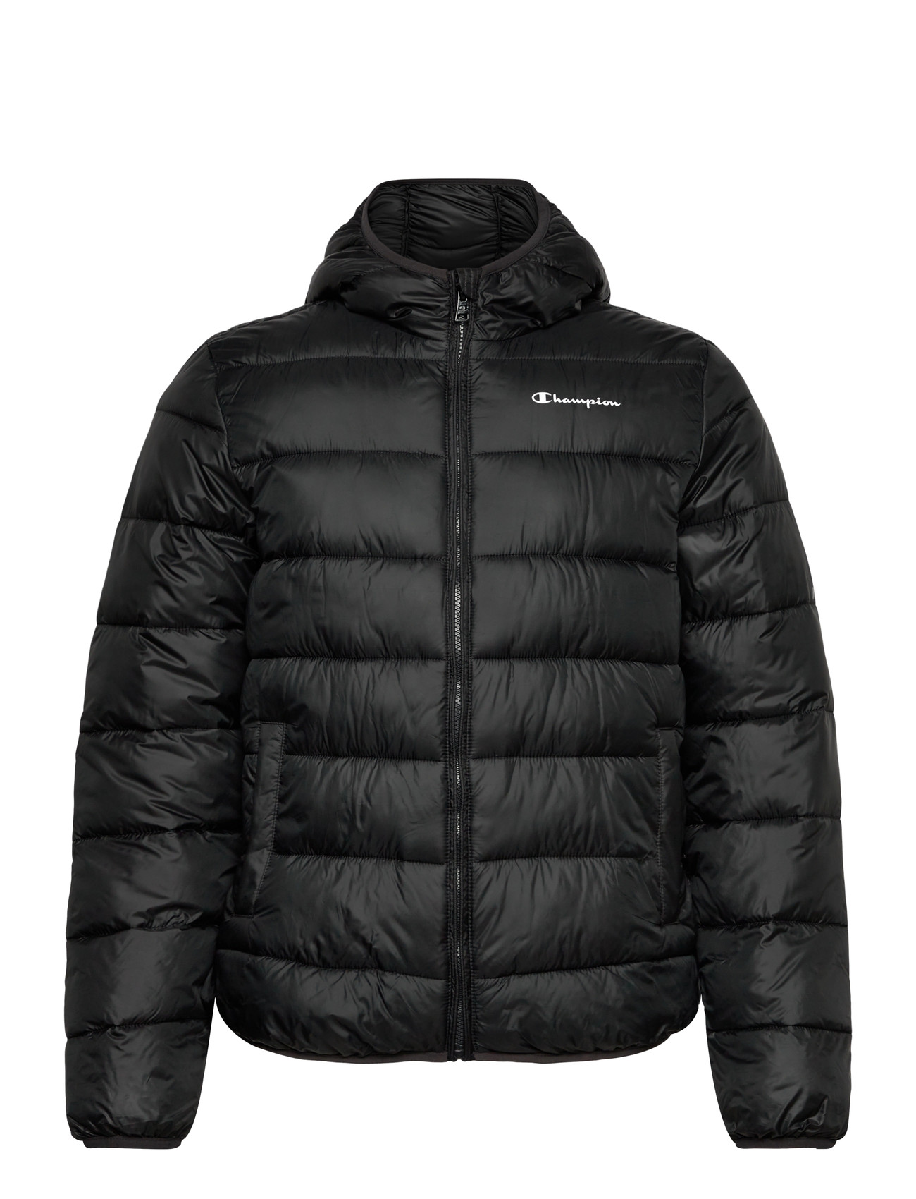 CHAMPION Hooded Jacke Schwarz - 114-119 - Kinder