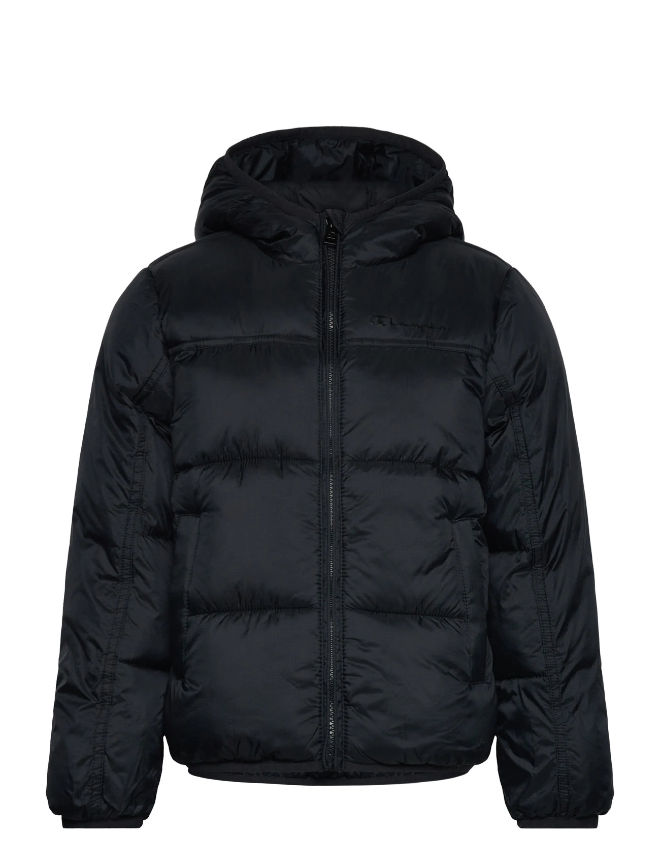CHAMPION Hooded Jacke Schwarz - 114-119 - Kinder