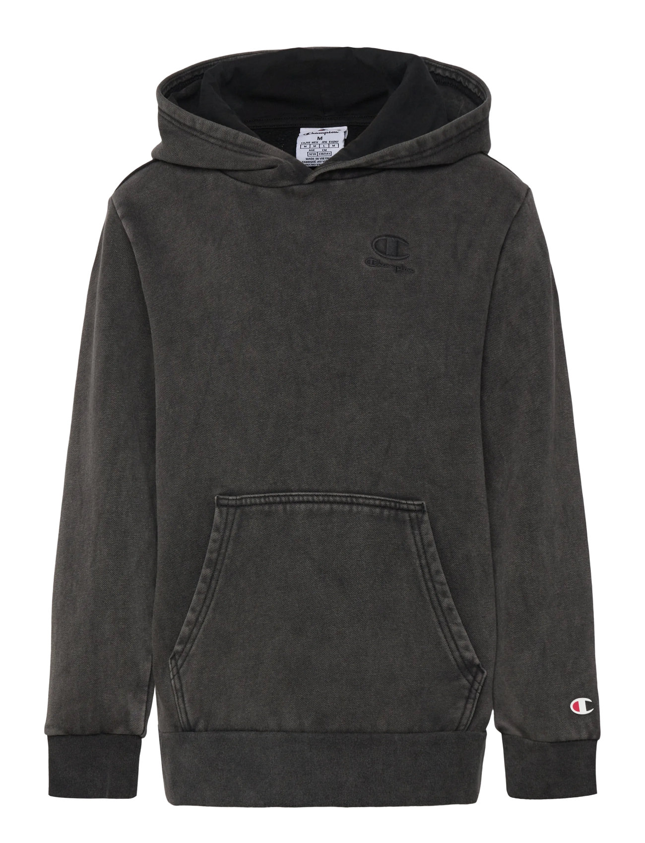 CHAMPION Hooded Sweatshirt Schwarz - 114-119 - Kinder