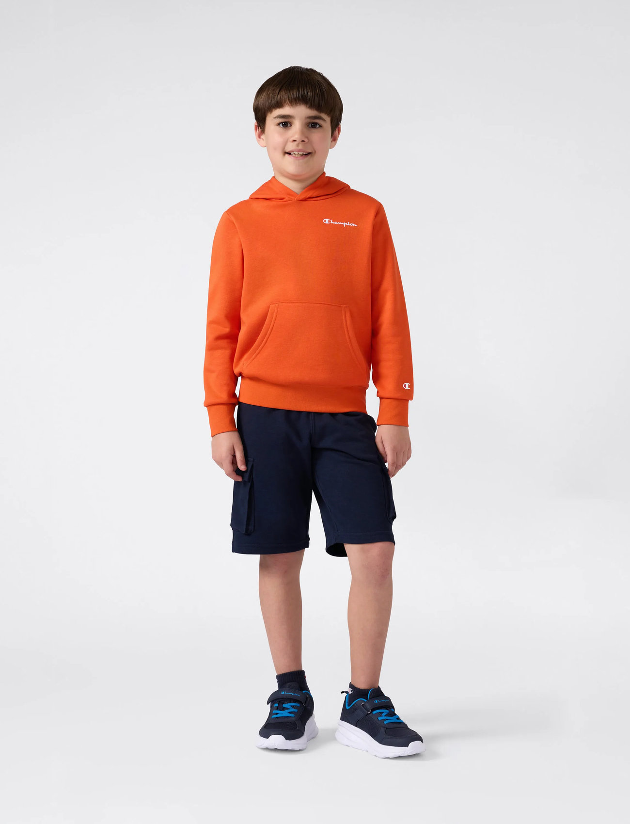Champion Hooded Sweatshirt, 150-155, Orange, Sweatshirts & Hættetrøjer > Hættetrøjer, Børn