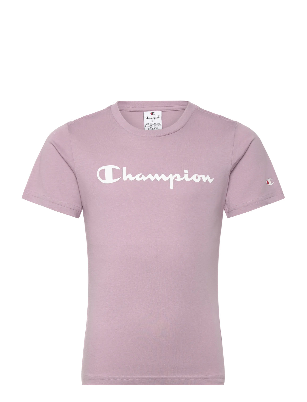 CHAMPION Ss Tee Pink - 114-119 - Kinder