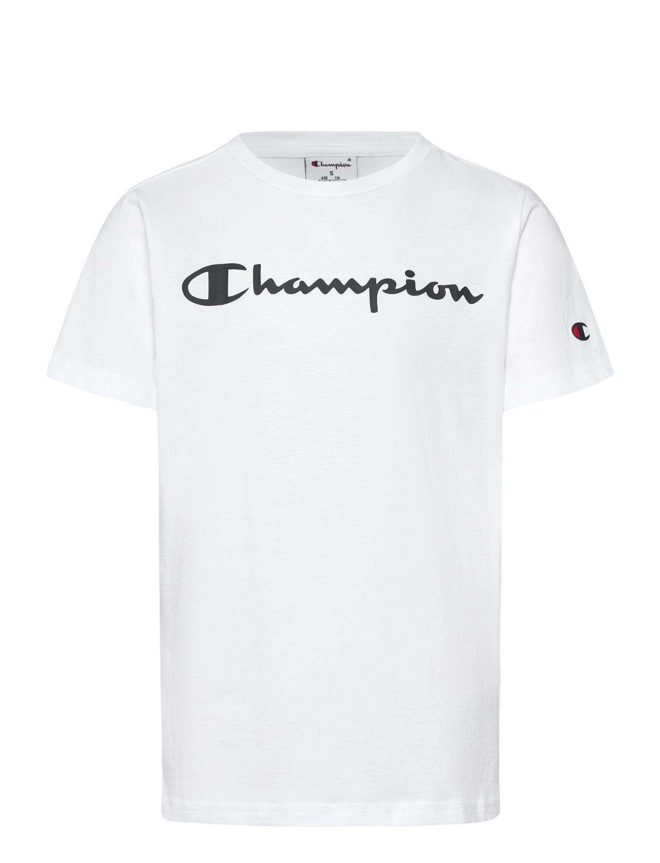 CHAMPION Ss Tee Weiß - 114-119 - Kinder