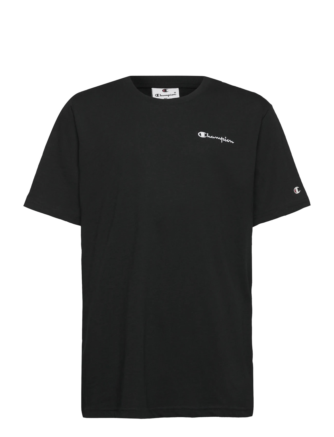 CHAMPION Ss Tee Schwarz - 114-119 - Kinder