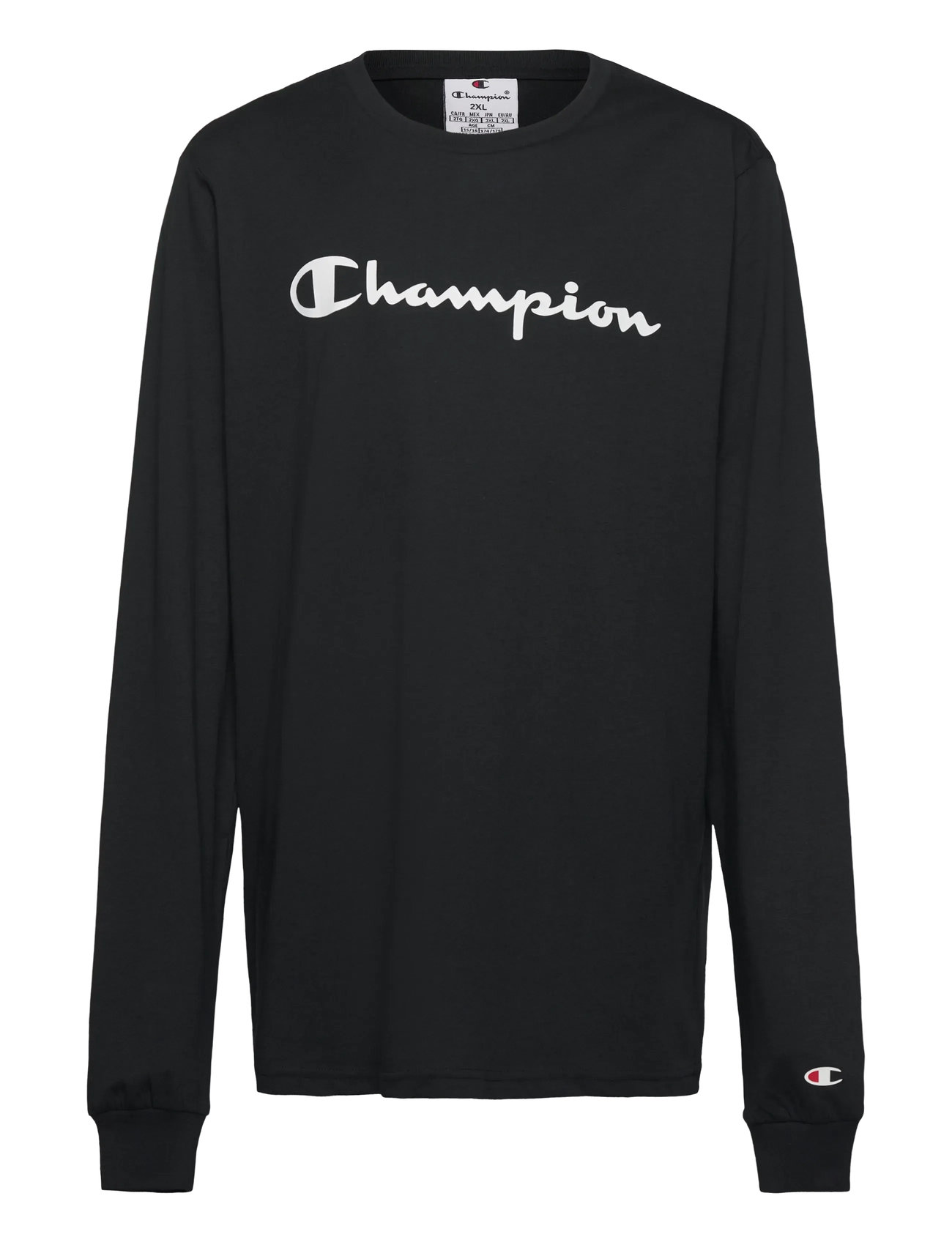 CHAMPION Ls Shirt Schwarz - 114-119 - Kinder