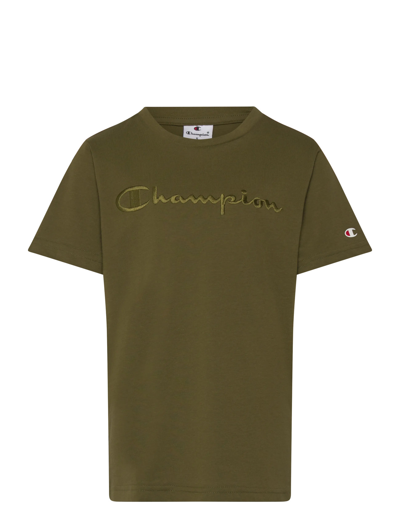 CHAMPION Ss Tee Khaki - 114-119 - Kinder