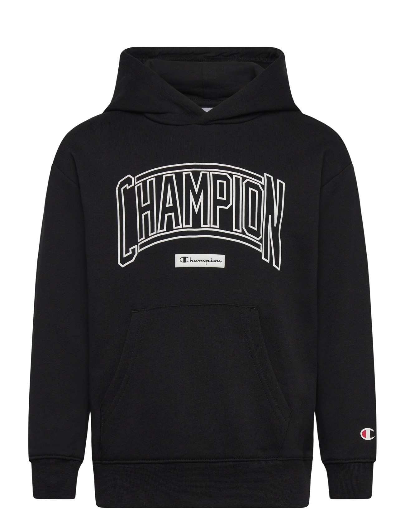 Champion Hooded Sweatshirt, 114-119, Black, Sweatshirts & Hættetrøjer > Hættetrøjer, Børn