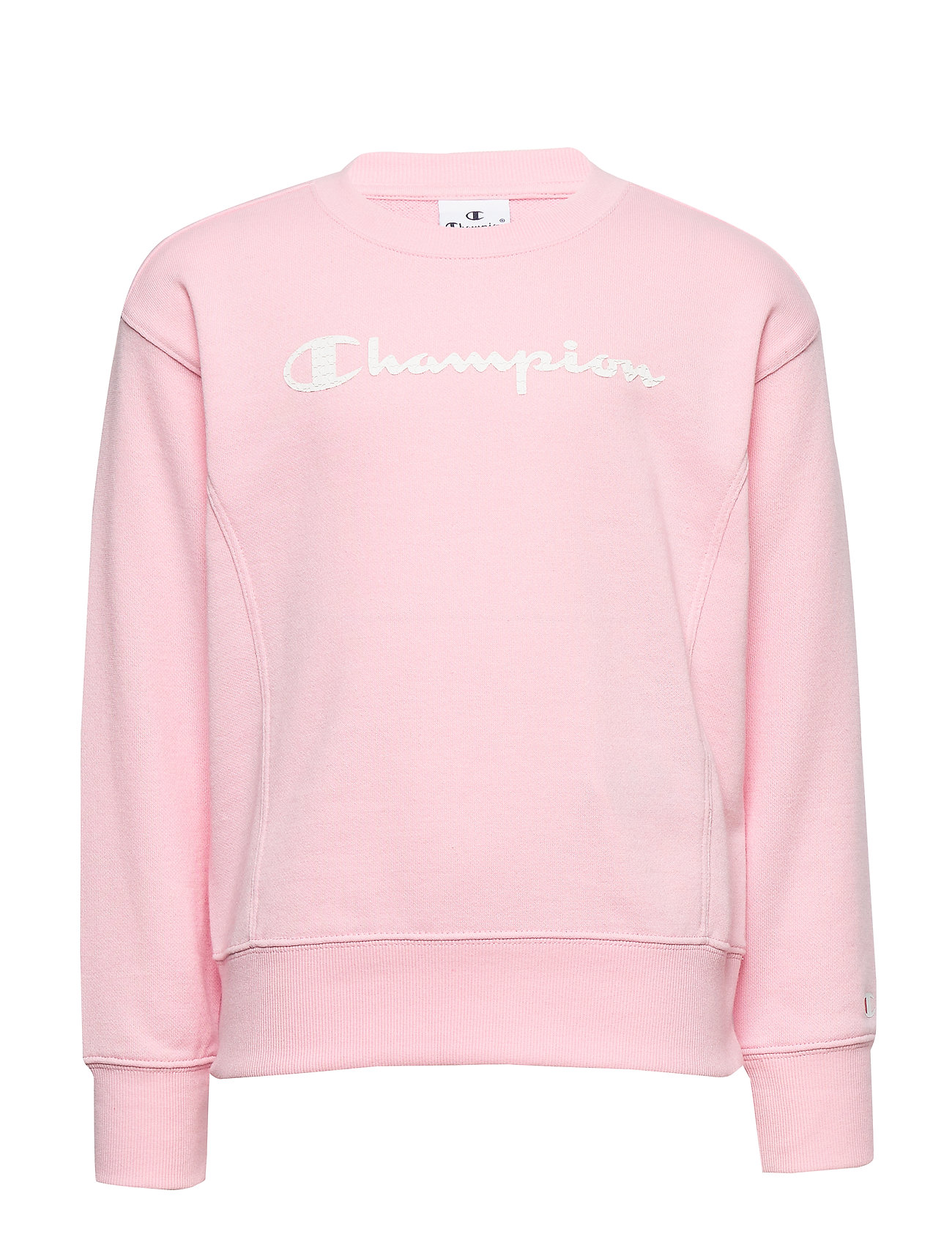 peach champion crewneck