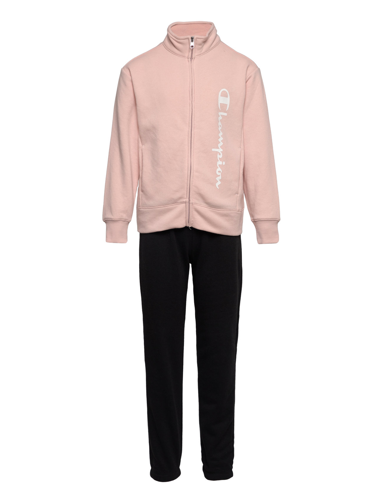 Pink champion clearance tracksuit