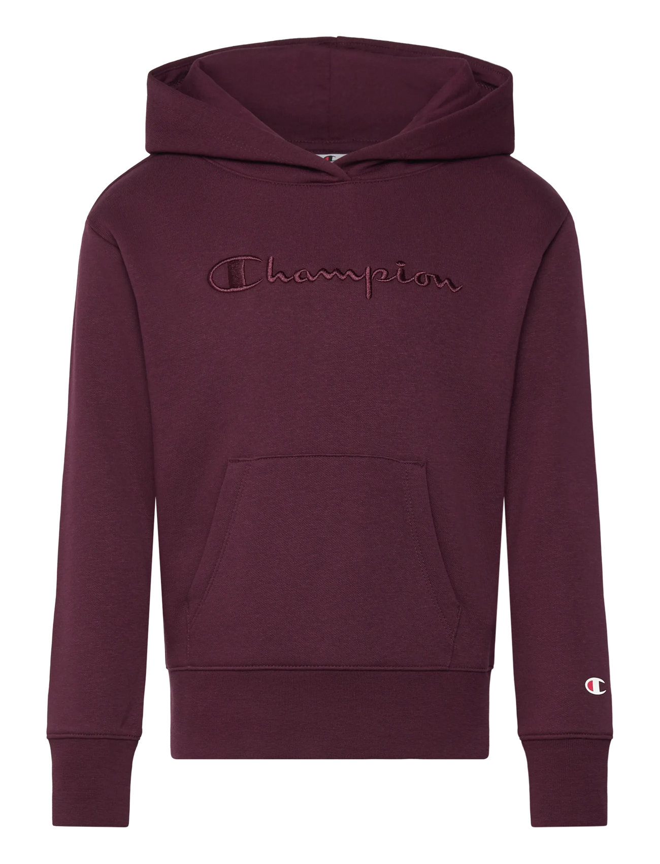 CHAMPION Hooded Sweatshirt Burgundy - 114-119 - Kinder