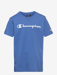 Crewneck T-Shirt - BRIGHT COBALT
