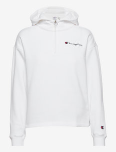 champion hoodie white and black