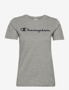 Crewneck T-Shirt - t-skjorter - gray melange light
