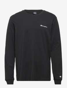 Long Sleeve Crewneck T-Shirt - bluzki z długim rękawem - black beauty