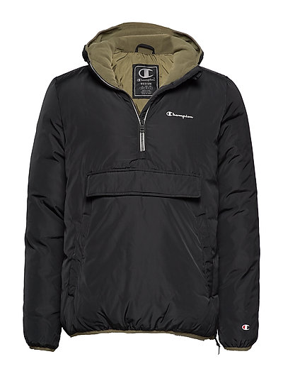 CHAMPION Hooded Jacket Outerwear Jackets Anoraks Schwarz CHAMPION