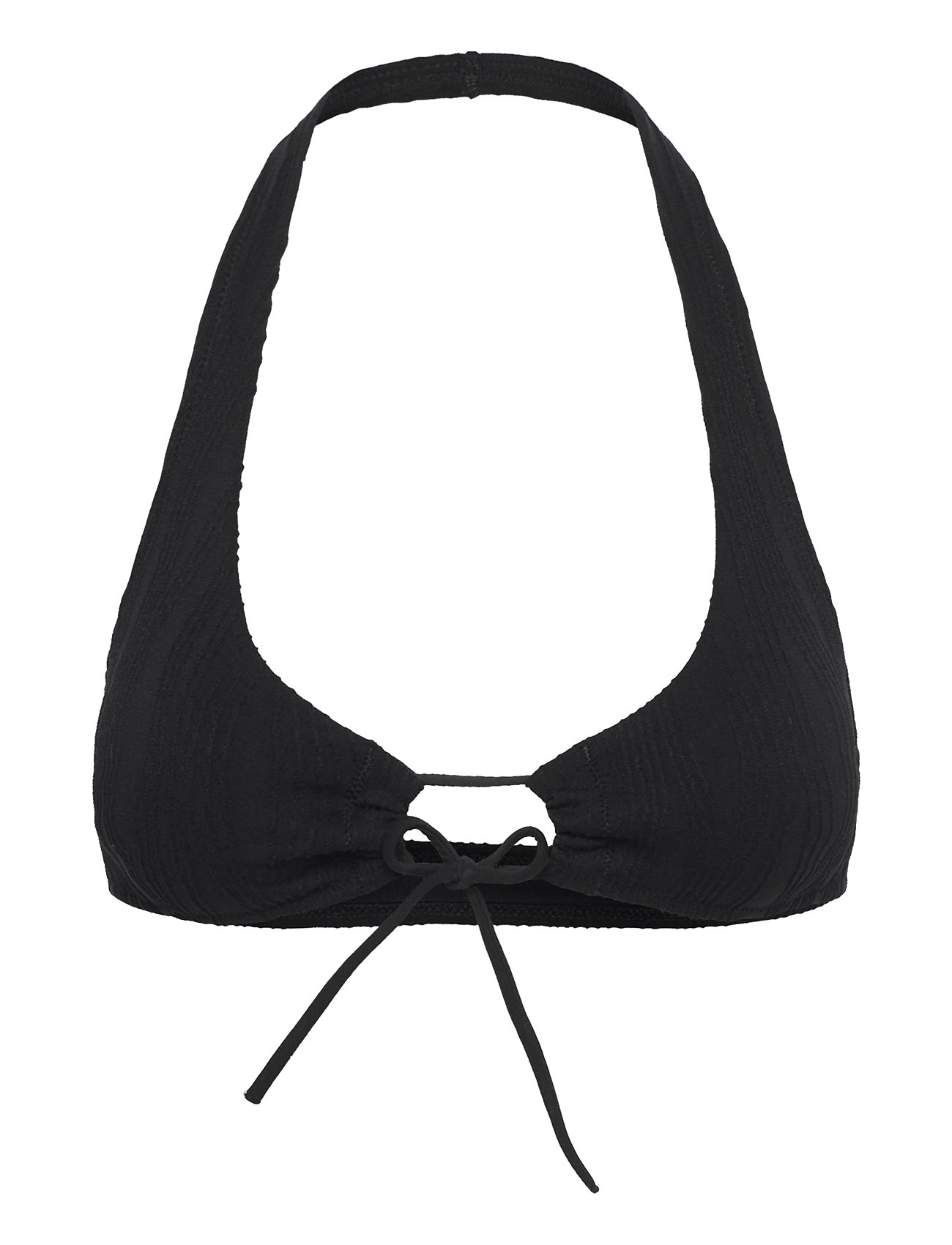 Swim Wirefree Plunge T-Shirt Bra Bikinitopp Black Chantelle Beach