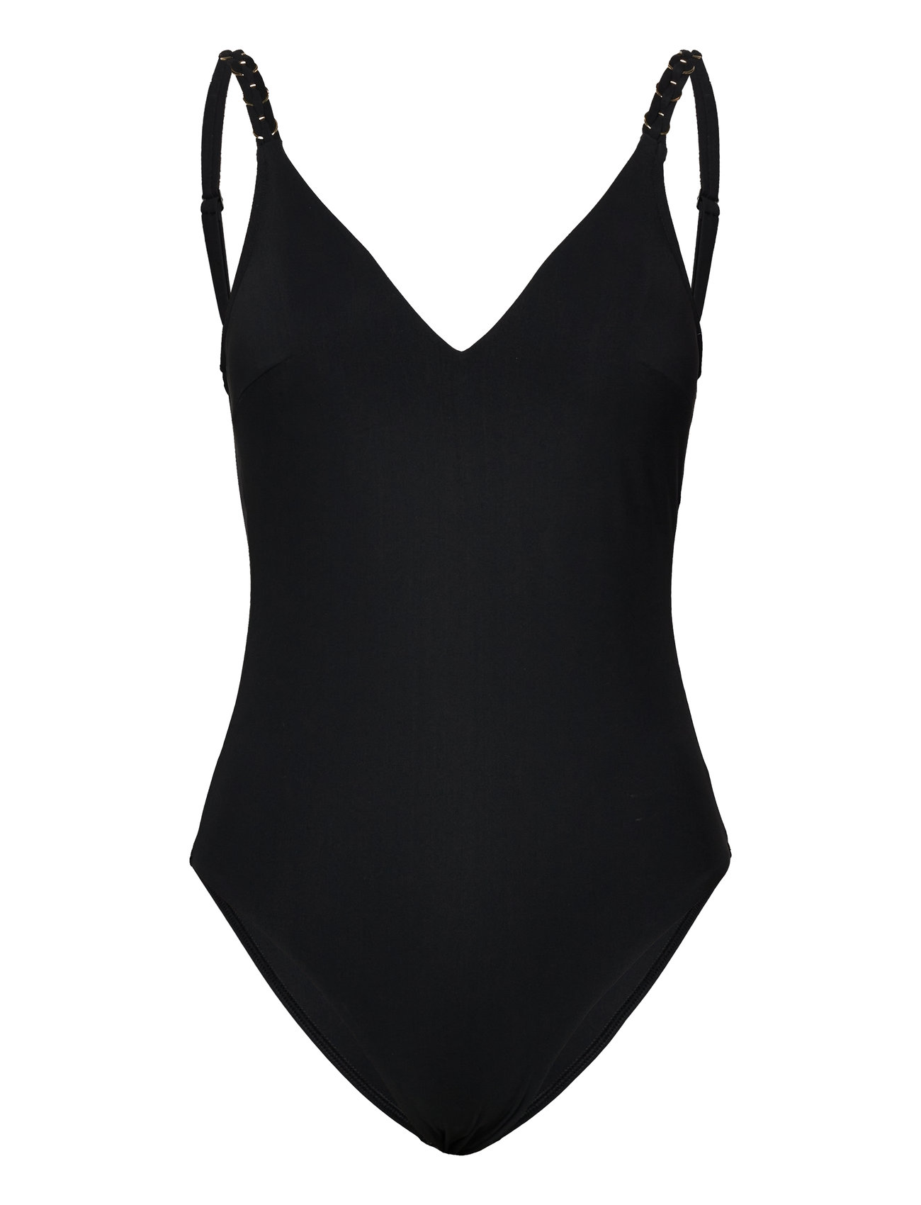 Emblem Bikini Wirefree Triangle Spacer Swimsuit Baddräkt Badkläder Black Chantelle Beach