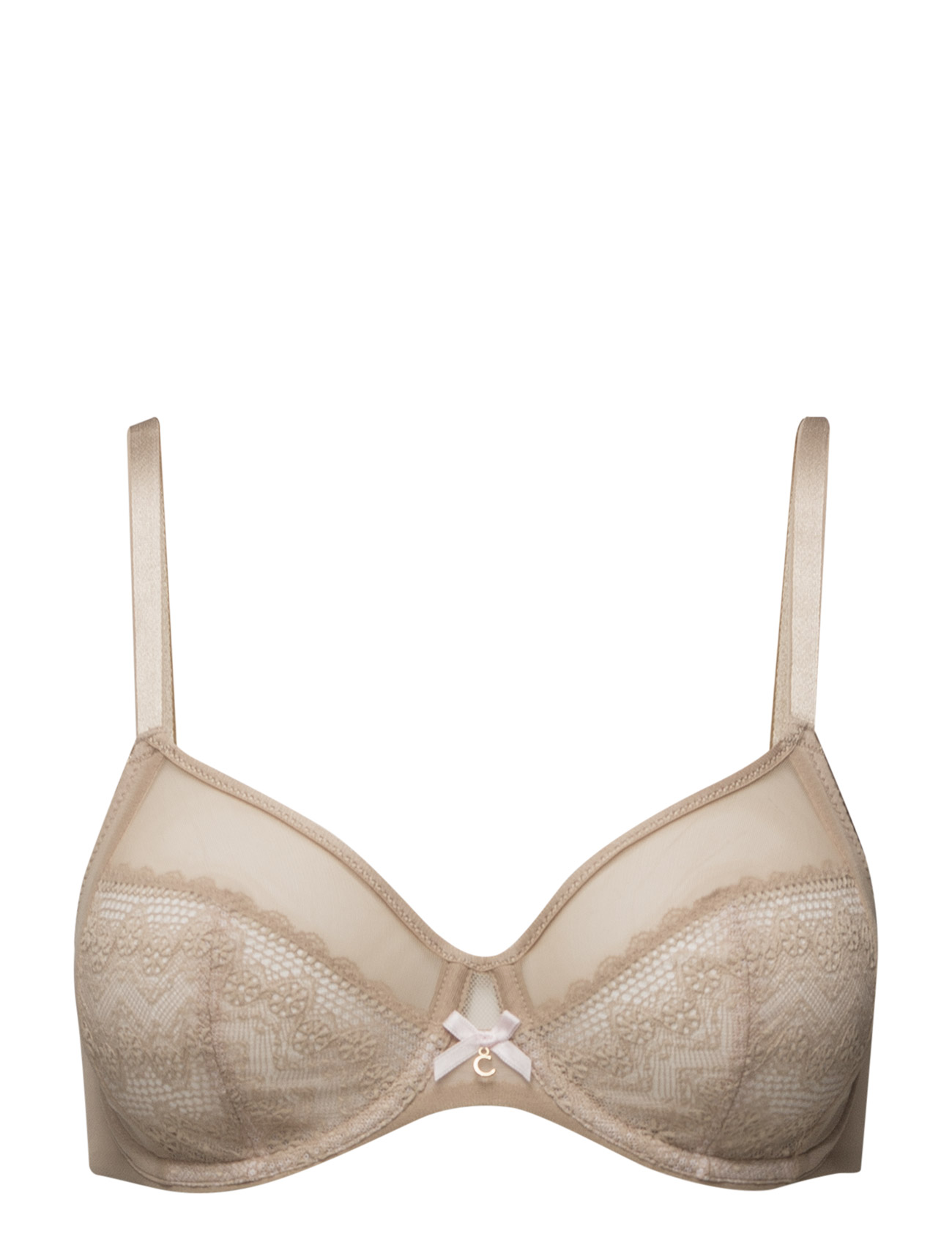 Co Bra Wired Lingerie Bras Tops Full Cup Beige Chantelle chantelle kopen in de aanbieding