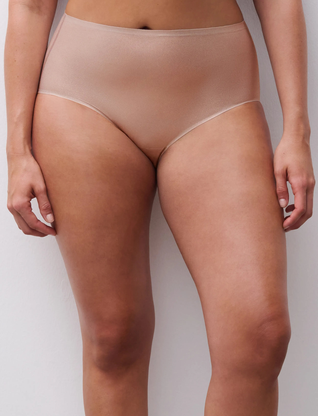 CHANTELLE Softstretch High Waist Brief, One Size, Beige, Trusser > Trusser Med Høj Talje, Dame