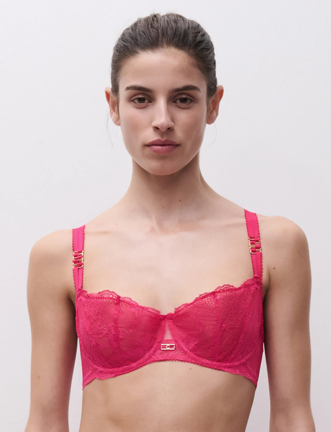 CHANTELLE Muse Halfcup Balconette Bra, E x 75, Pink, Bh'Er Og Toppe > Balconette-Bh'Er, Dame