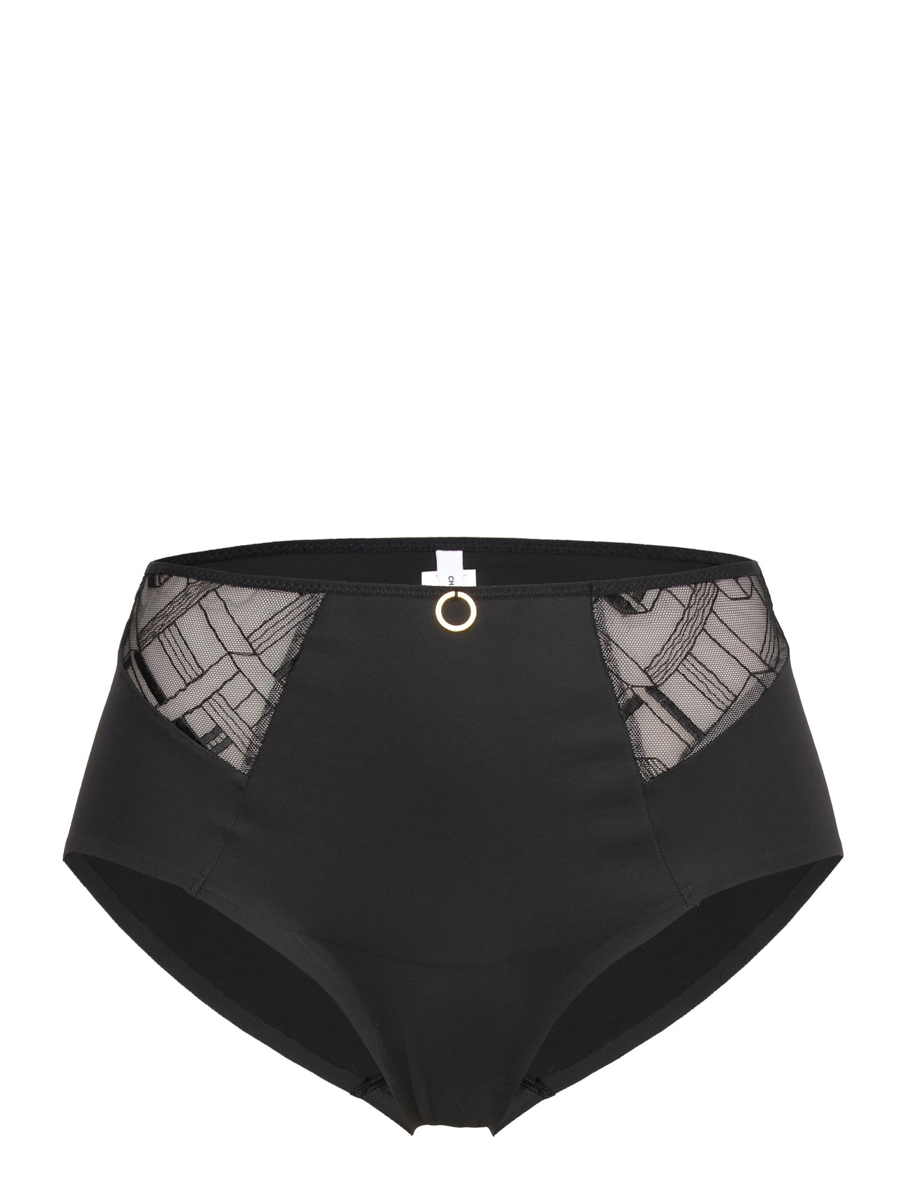 CHANTELLE Graphic Support High-Waisted Support Brief Schwarz - 40 - Damen