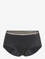 Period Panty Graphic Hipster - BLACK