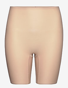 SoftStretch High waist mid-tigh short Plus Size - shaping nederdelar - nude