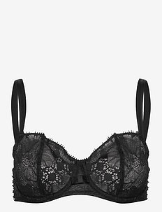 Day To Night Half-cup Bra - soutiens-gorge invisibles - black