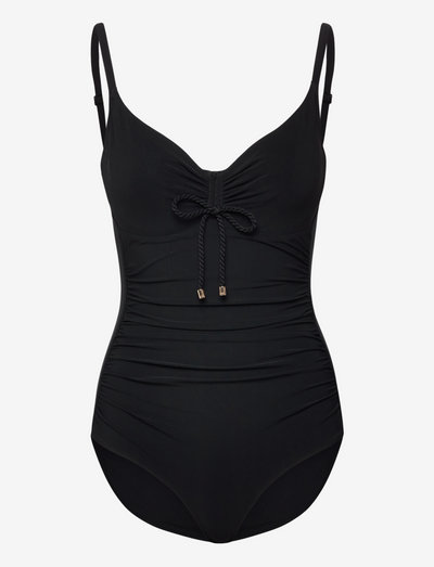 Inspire Covering underwire swimsuit - stroje kąpielow - black