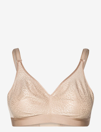 C Magnifique Wirefree support bra - biustonosze full cup - nude