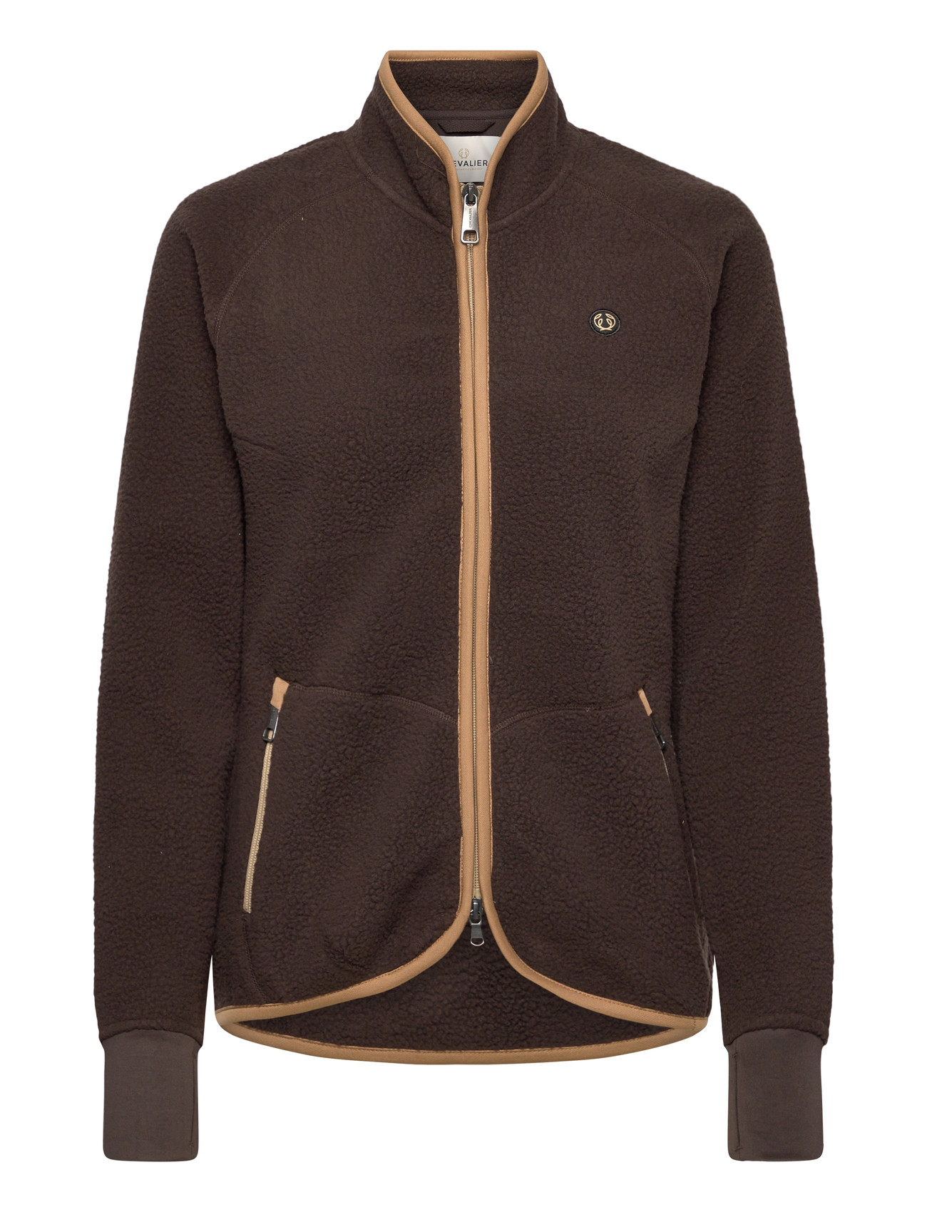 Chevalier Pax Light Pile Jacket Women, 44, Brown, Sport Jackets > Sport Outdoor Jackets, Dame
