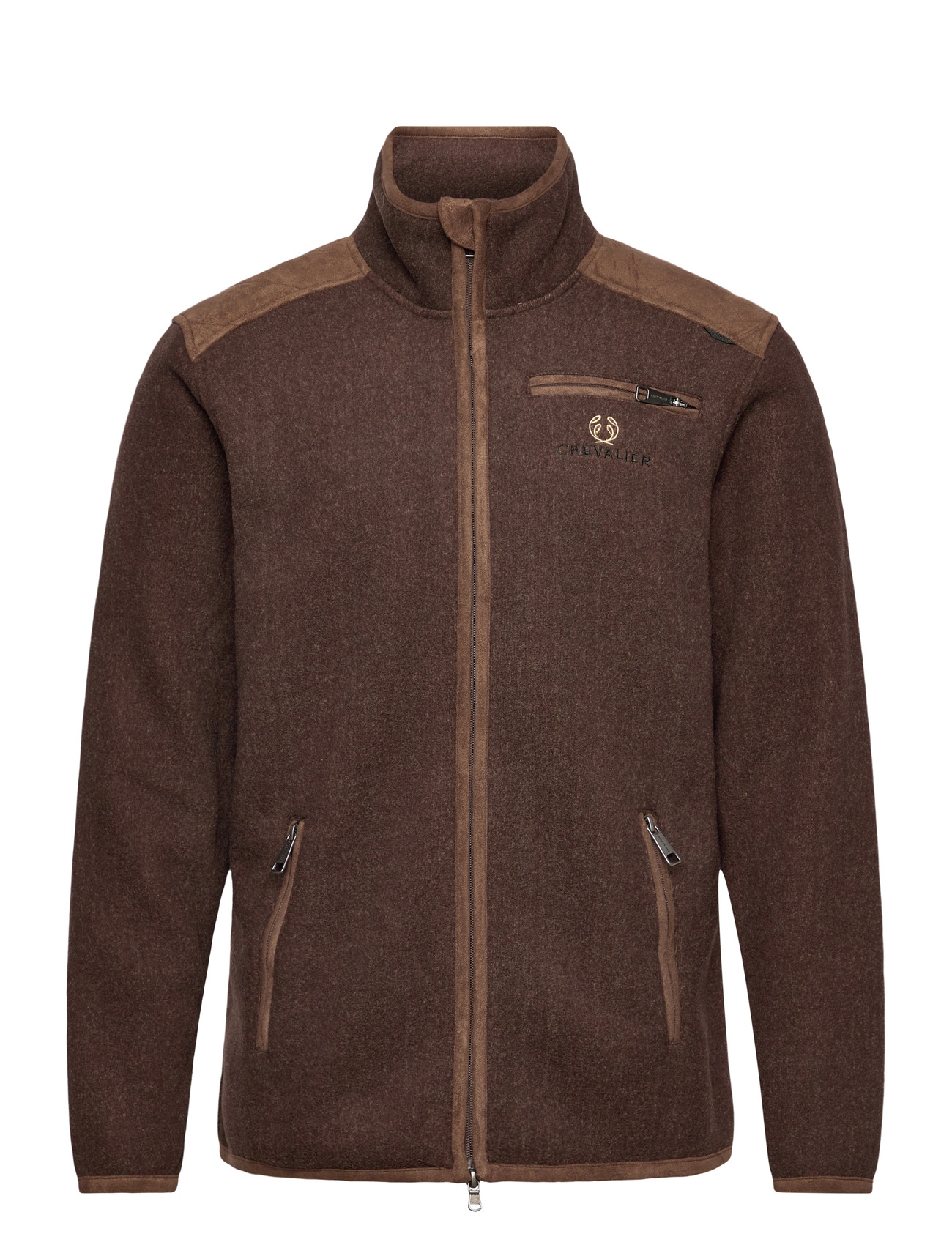 Chevalier Ashwick Fleece Jacket, L, Brown, Sport Jackets > Sport Outdoor Jackets, Herre