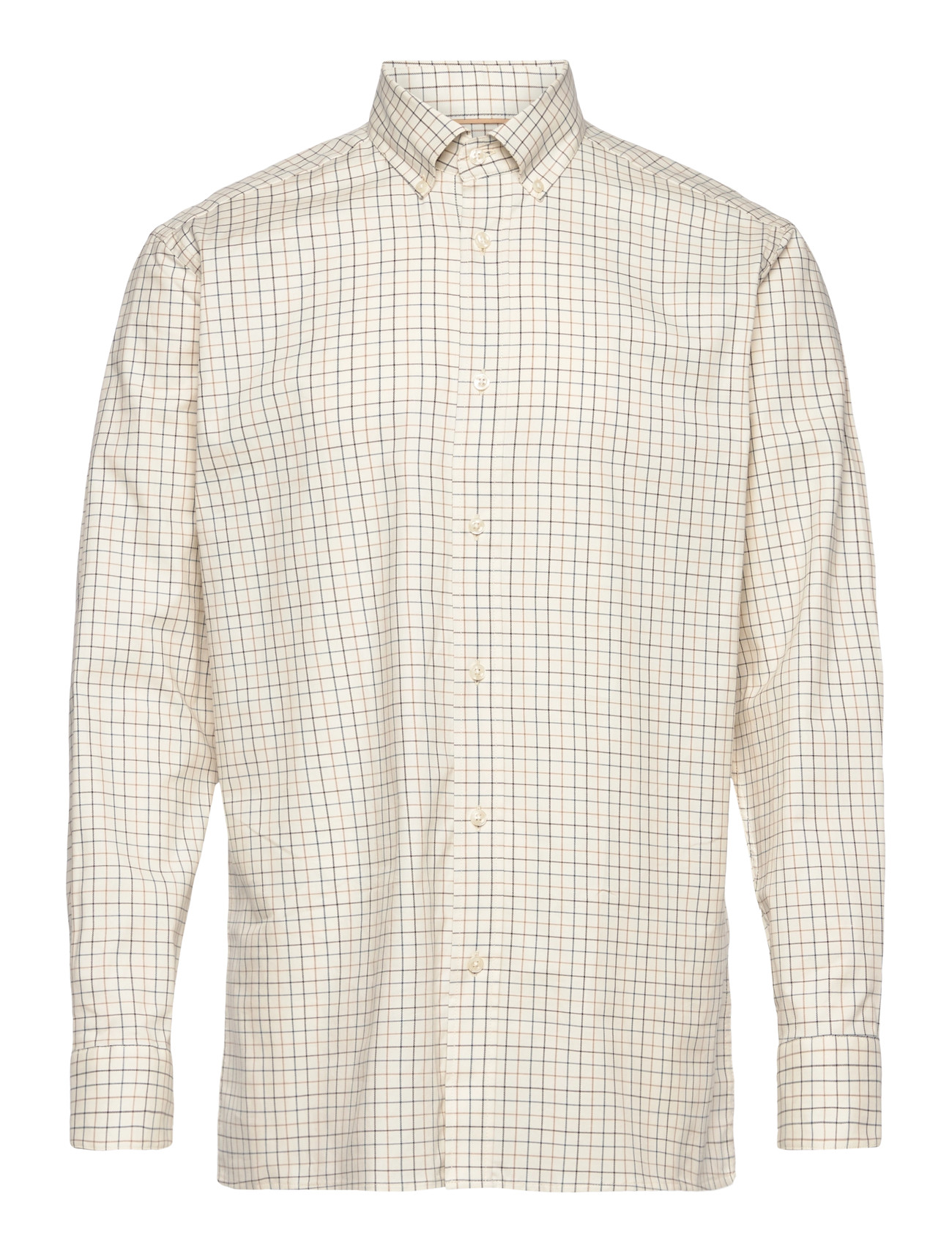 CHEVALIER Baron Shooting Fit Stretch Shirt Cream - XXXL - Herren