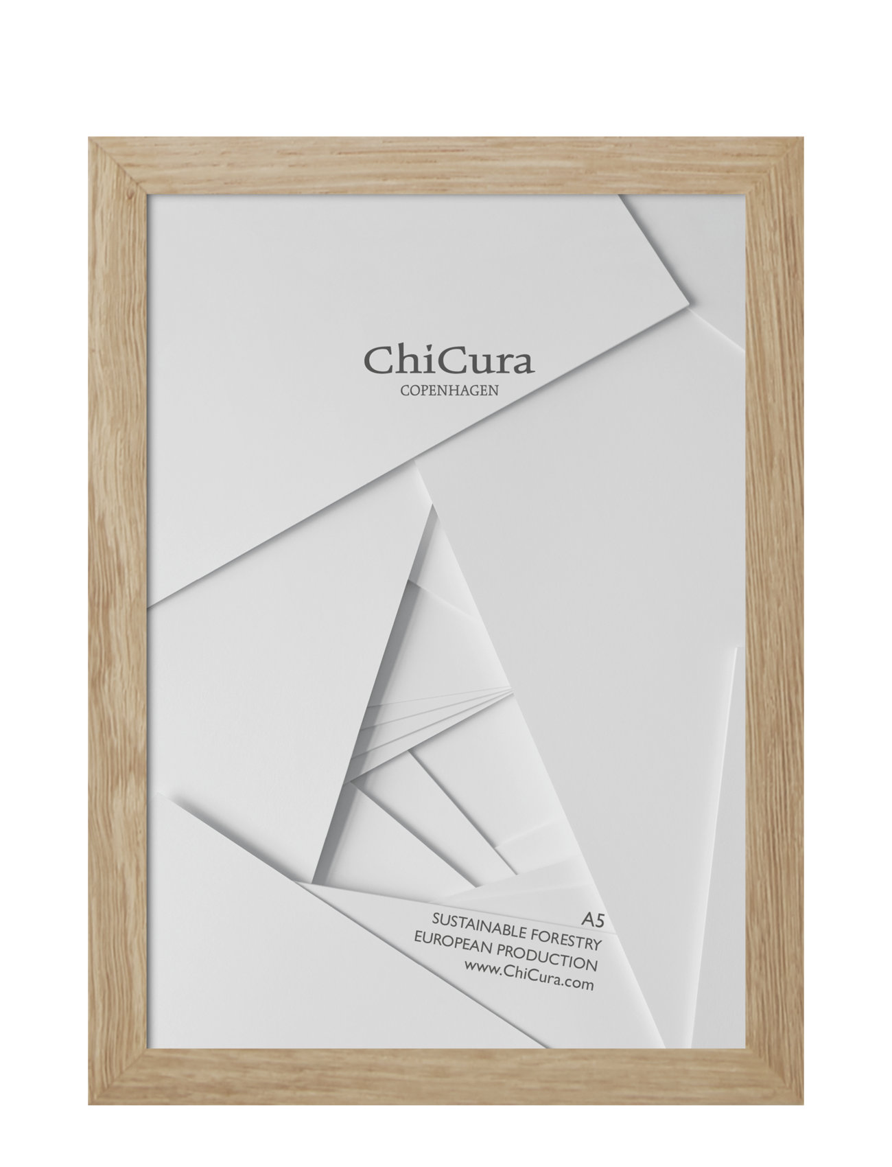 Wooden Frame - A5 - Glass Brown ChiCura 45035