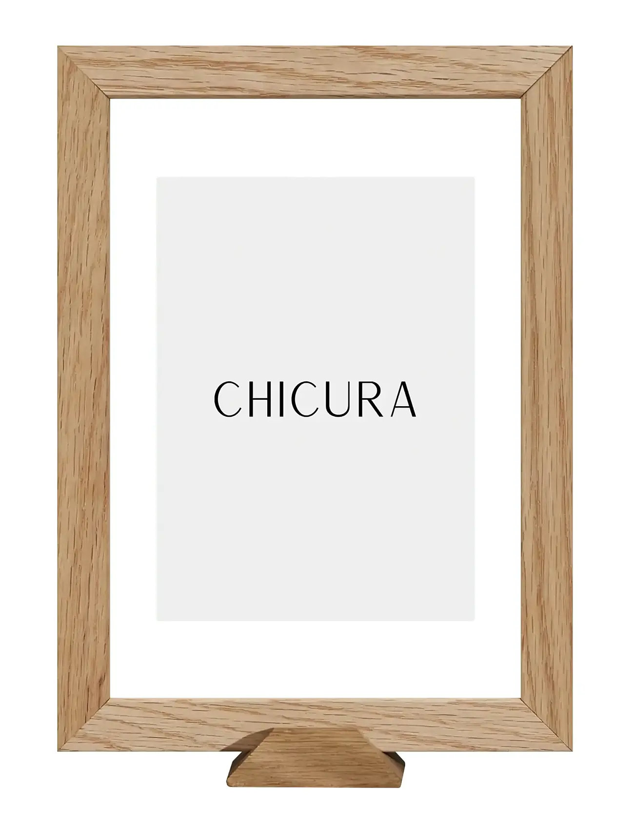 CHICURA Linia Frame Incl. Stand OAK - A5 - Unisex