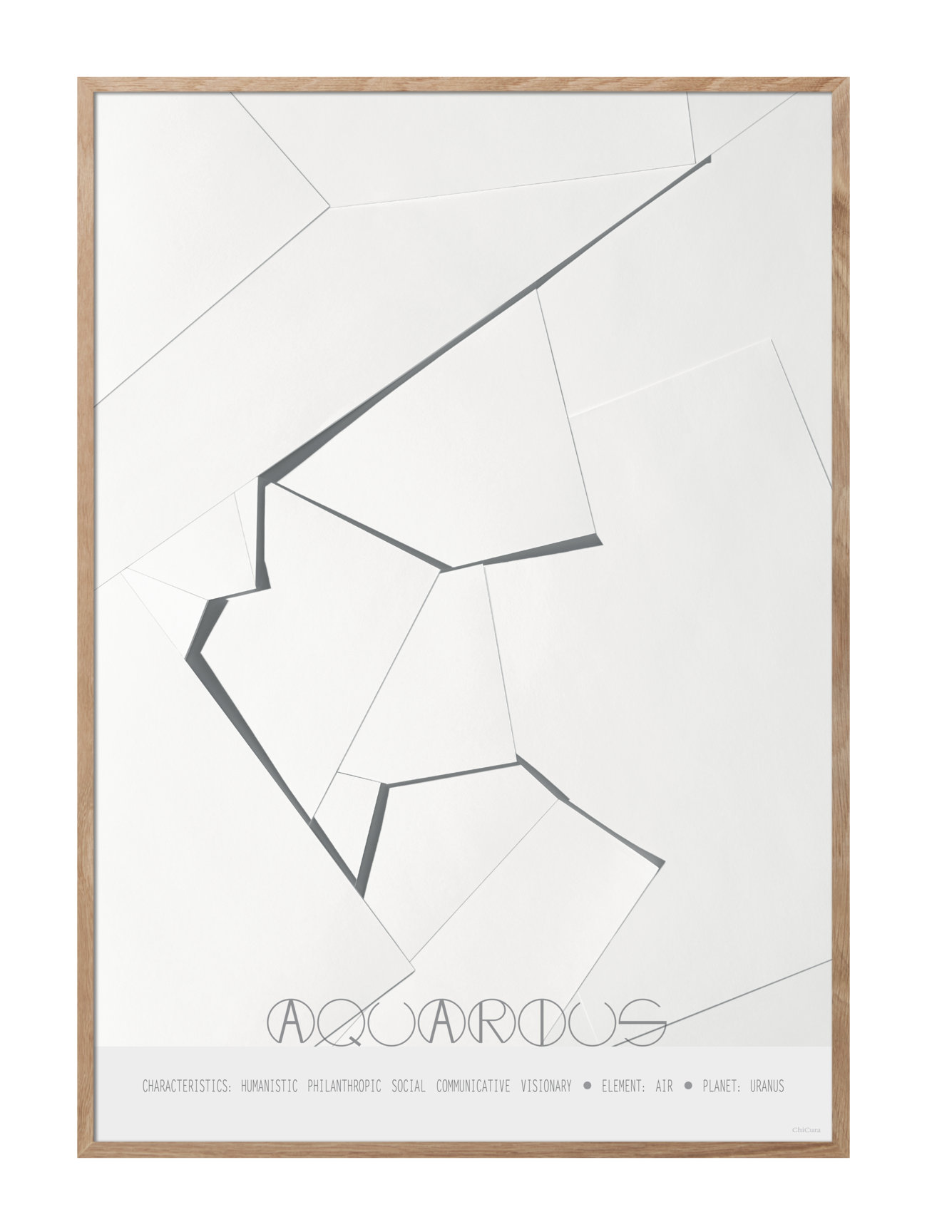 Aquarius - The Water Bearer Patterned ChiCura