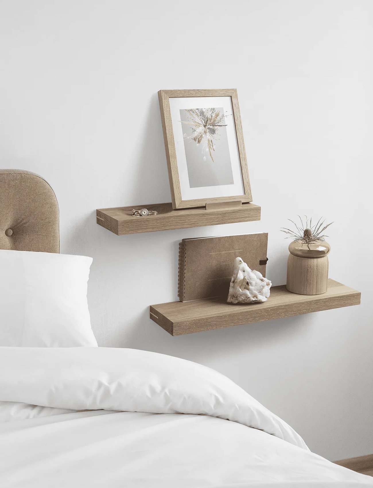 ChiCura Tabula Shelf Cc4 Oak - 30 cm, L:30 cm, Brown, Møbler > Hylder, Unisex