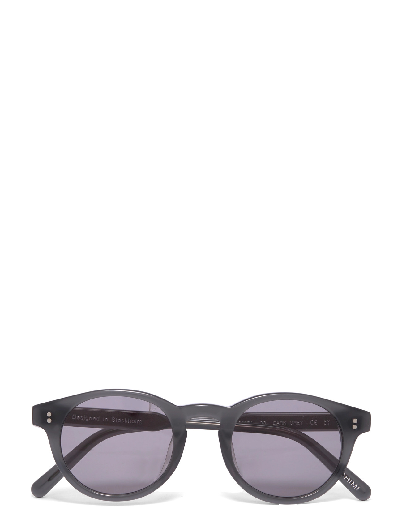 Chimi Core 03.2, M, Grey, Solbriller > Wayfarer-Solbriller Med D-Stel, Herre