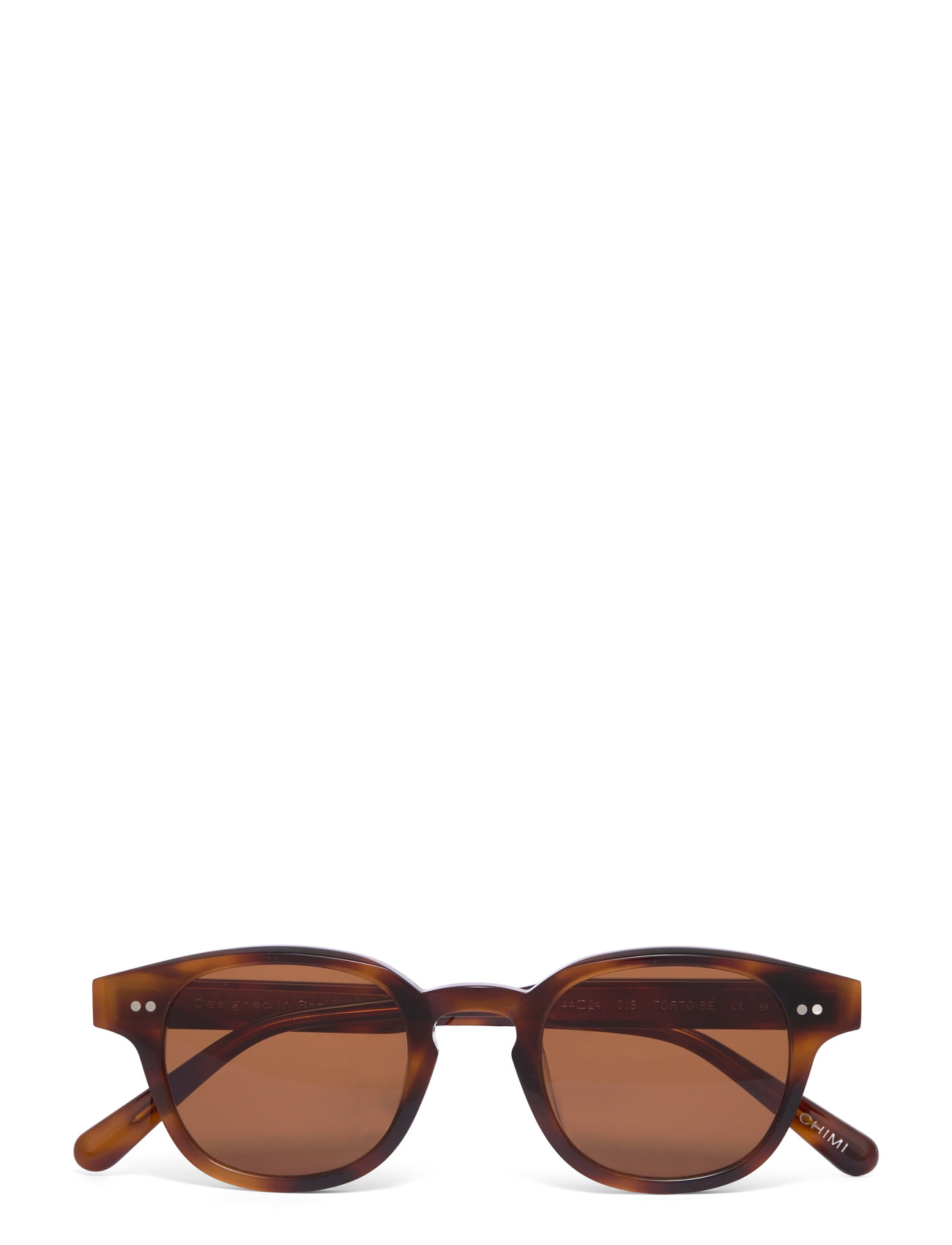 Chimi Core 01 Sun, S, Brown, Solbriller > Solbriller Med Rundt Stel, Herre