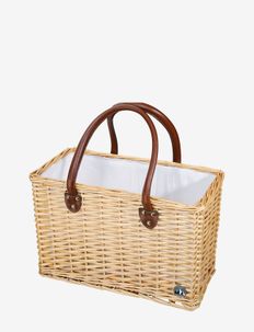 Shopping basket AREZZO - light brown