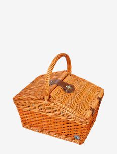 Picnic basket SALERNO - urlaubsfavoriten - reddish brown