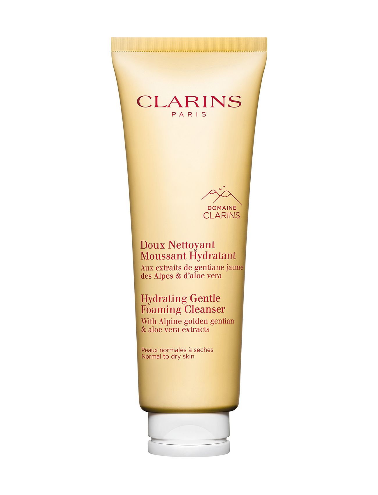 Clarins Gentle Foaming Cleanser Hydrating 125 ml, 125 ml, Nude, Rengøringsmidler > Mousse Cleanser, Dame