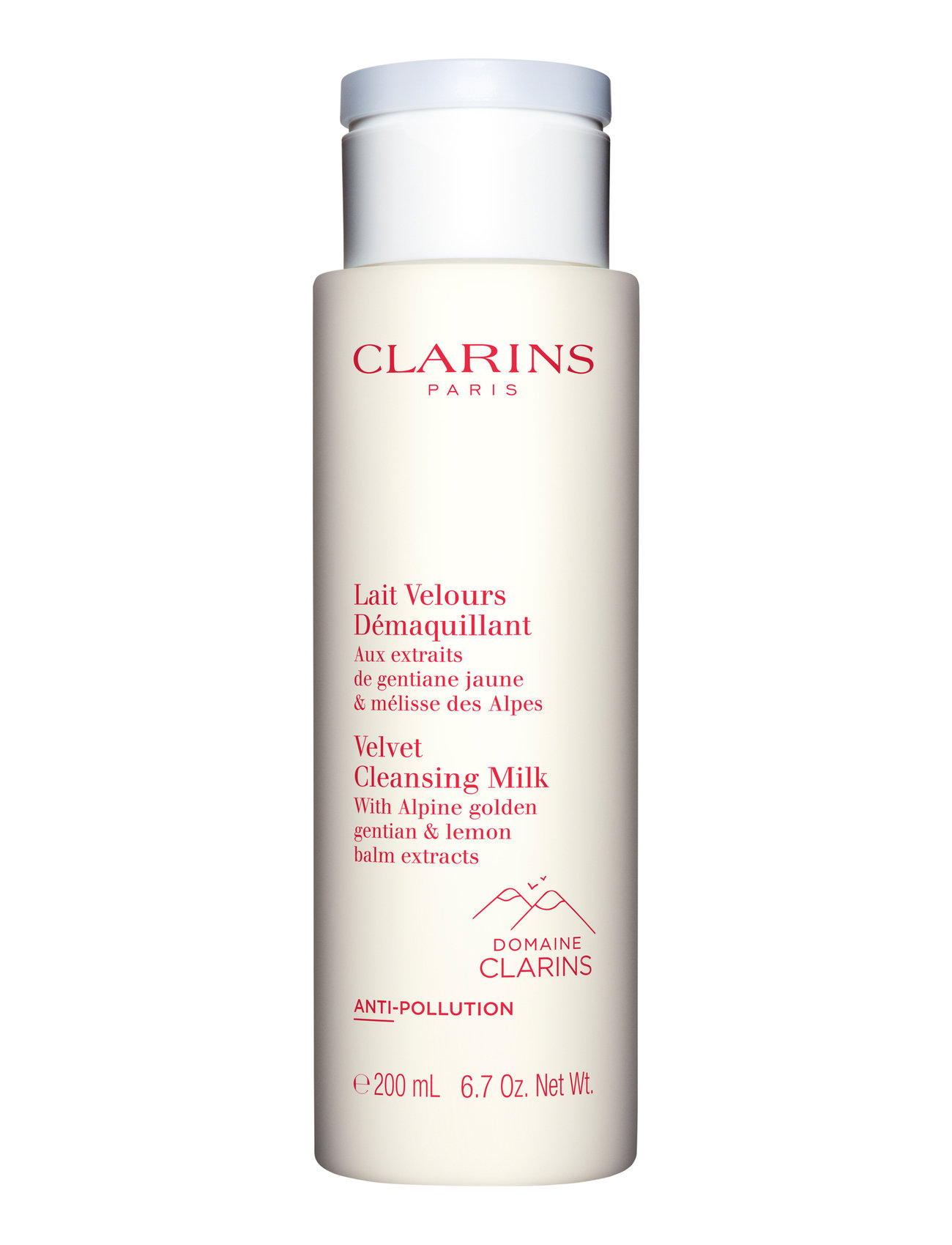 Velvet Cleansing Milk Beauty WOMEN Skin Care Face Cleansers Milk Cleanser Nude Clarins