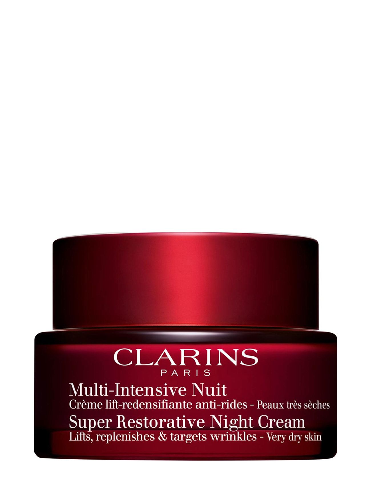 Clarins Super Restorative Night Cream Dry Skin 50 ml, 50 ml, Cream, Fugtighedscreme > Natcreme, Dame