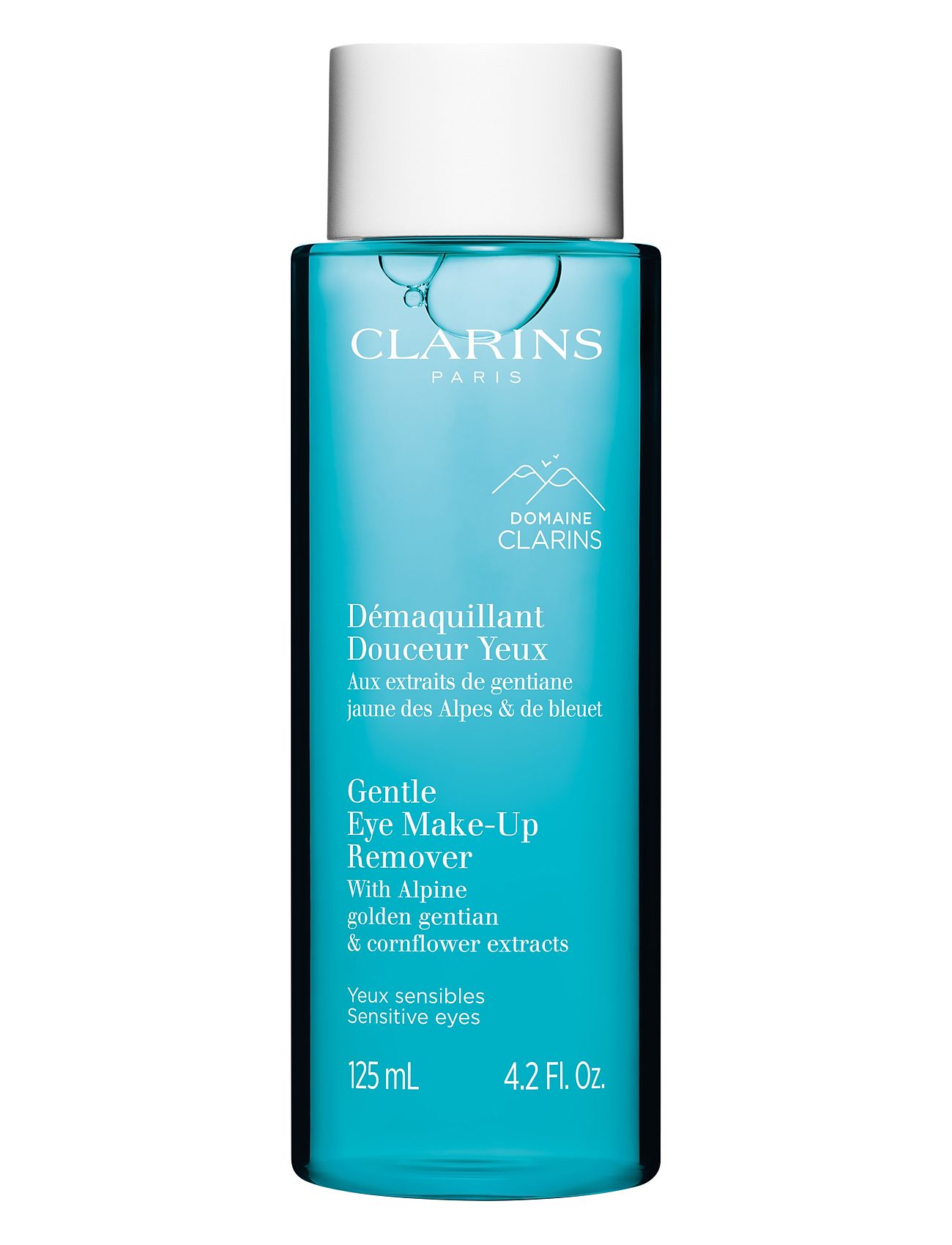 Clarins Makeup Remover Gentle Eye Makeup Remover Lotion 125 ml, 125 ml, Nude, Rensemidler > Øjenmakeupfjernere, Dame