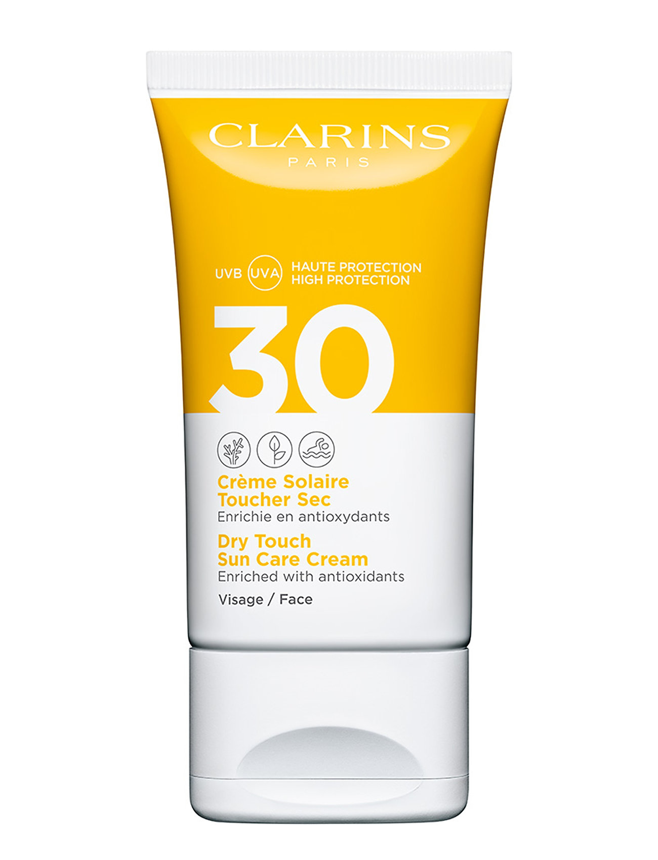 Clarins "Dry Touch Sun Care Cream Spf 30 Face Solcreme Ansigt Clarins"
