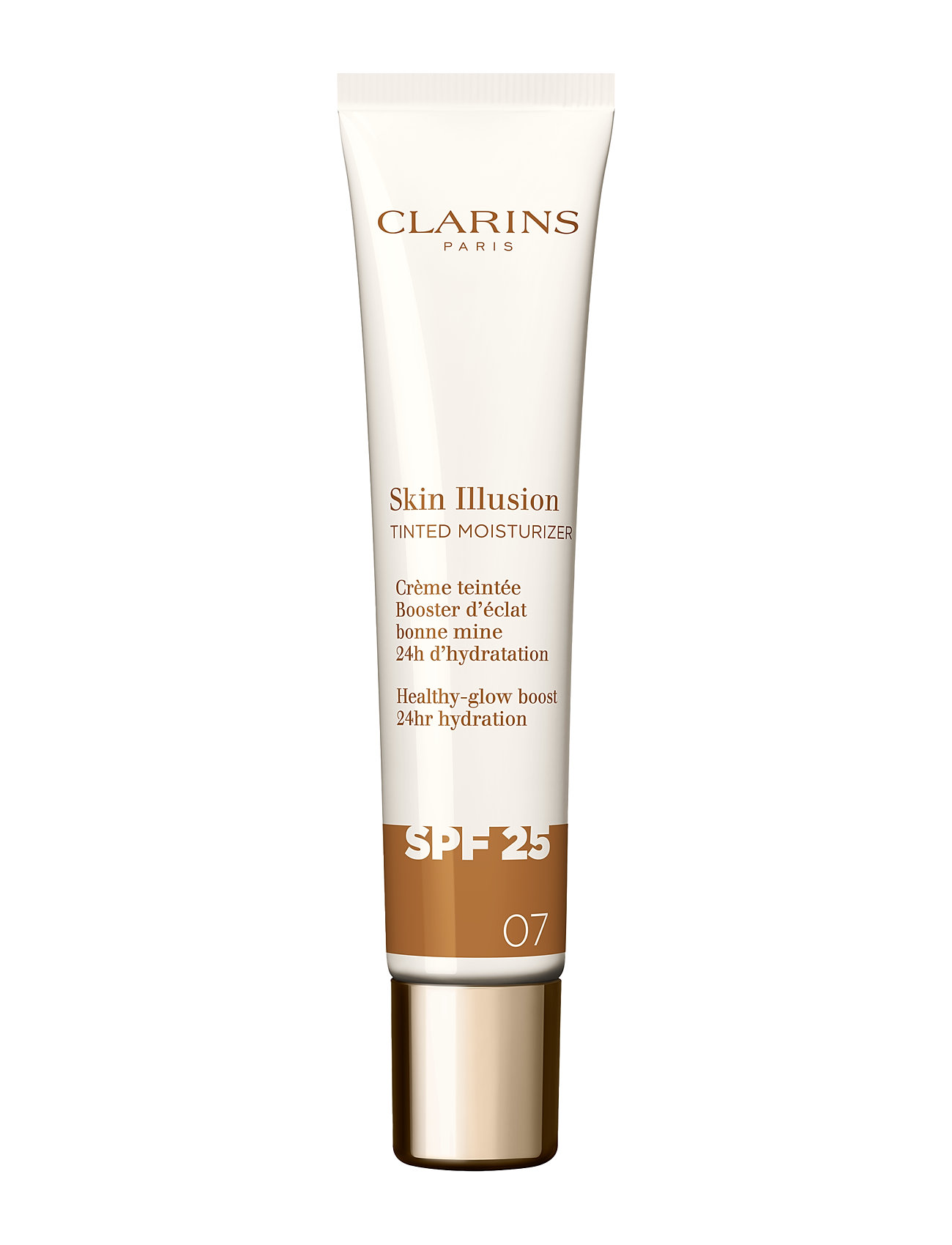 Clarins Skin Illusion Tinted Moisturizer Spf25 07 40 ml, 40 ml, Ansigt > Foundation, Dame