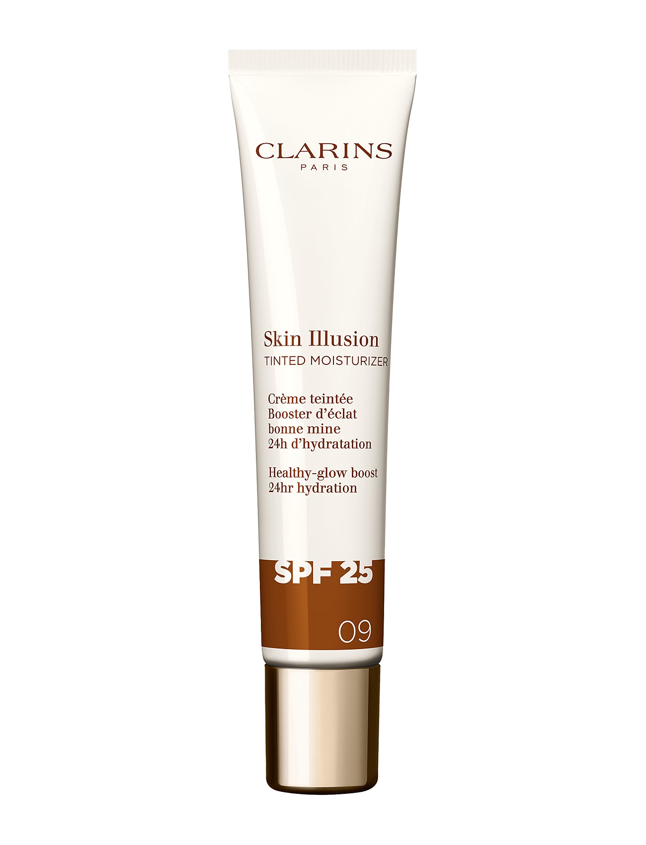 Clarins Skin Illusion Tinted Moisturizer Spf25 09 40 ml, 40 ml, Ansigt > Foundation, Dame