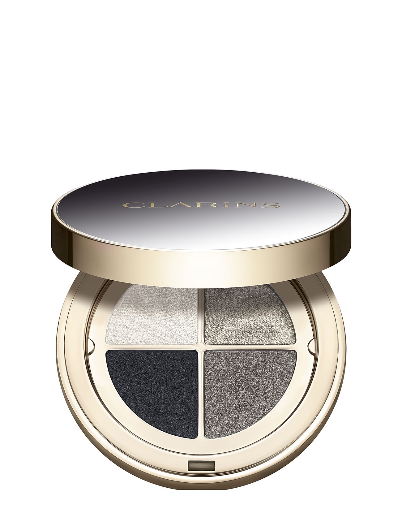Clarins Eye Quartet Palette 09 Onyx Gradation, 4.2 G, Grey, Øjenskygger > Øjenpaletter, Dame