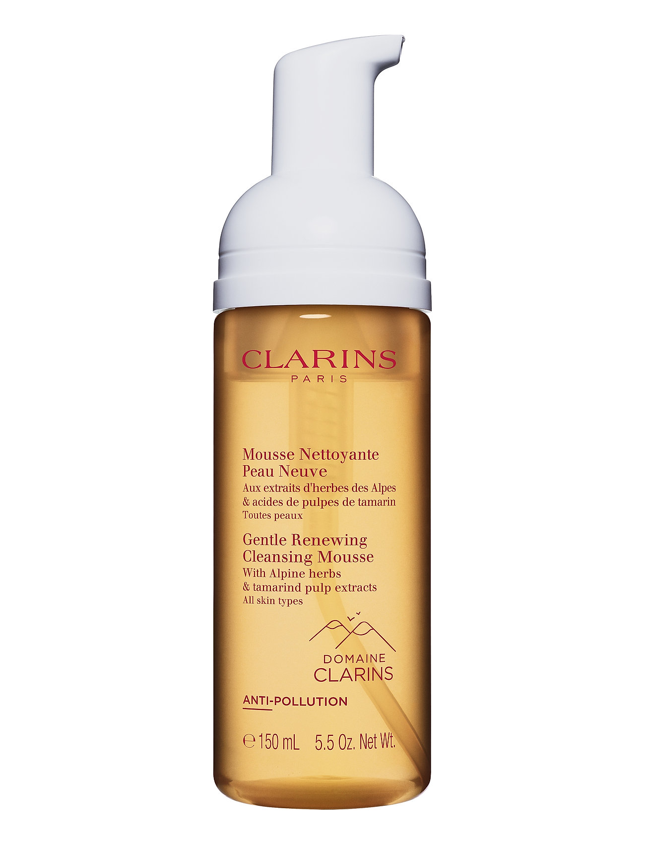 Gentle Renewing Cleansing Mousse Beauty Women Skin Care Face Cleansers Mousse Cleanser Nude Clarins